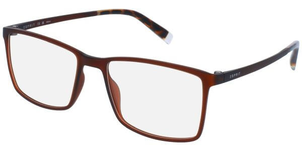 Dioptrické brýle Esprit model 33472, barva obruby hnědá mat, stranice hnědá mat, kód barevné varianty 535. 