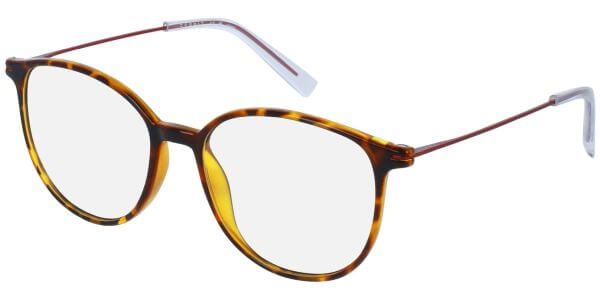 Dioptrické brýle Esprit model 33480, barva obruby hnědá lesk, stranice červená lesk, kód barevné varianty 545. 