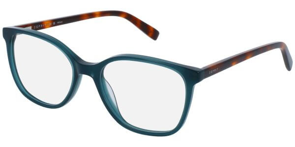 Dioptrické brýle Esprit model 33485, barva obruby tyrkysová lesk, stranice hnědá lesk, kód barevné varianty 547. 