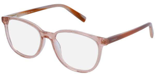 Dioptrické brýle Esprit model 33486, barva obruby béžová čirá lesk, stranice béžová lesk, kód barevné varianty 535. 