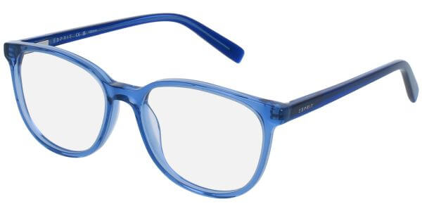 Dioptrické brýle Esprit model 33486, barva obruby modrá čirá lesk, stranice modrá čirá lesk, kód barevné varianty 543. 