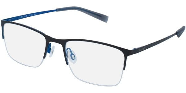 Dioptrické brýle Esprit model 33489, barva obruby černá modrá mat, stranice černá modrá mat, kód barevné varianty 568. 