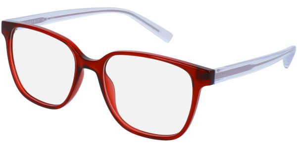 Dioptrické brýle Esprit model 33499, barva obruby červená lesk, stranice čirá lesk, kód barevné varianty 531. 
