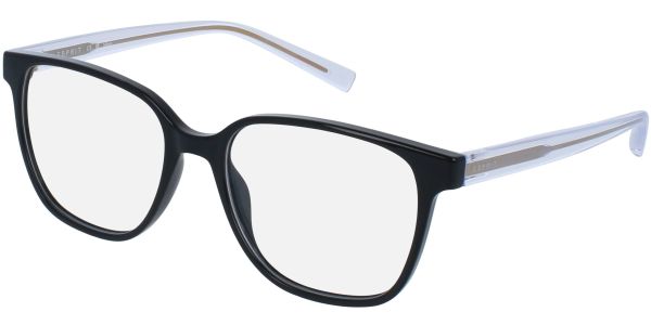 Dioptrické brýle Esprit model 33499, barva obruby černá lesk, stranice čirá lesk, kód barevné varianty 538. 