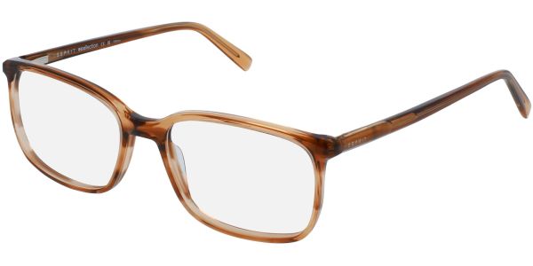 Dioptrické brýle Esprit model 33508, barva obruby hnědá béžová lesk, stranice hnědá béžová lesk, kód barevné varianty 535. 