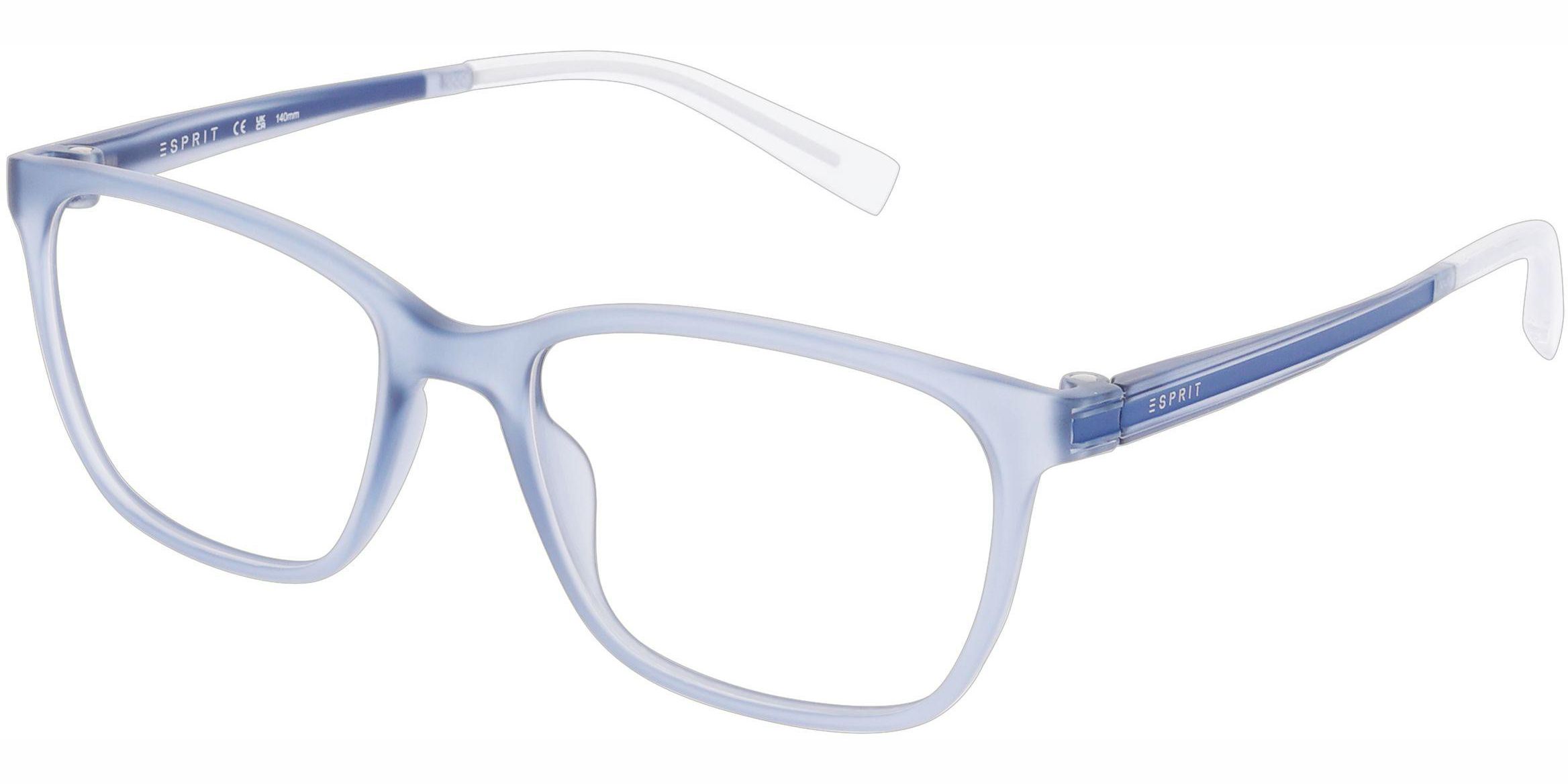 Dioptrické brýle Esprit model 33519, barva obruby modrá mat, stranice modrá mat, kód barevné varianty 543. 