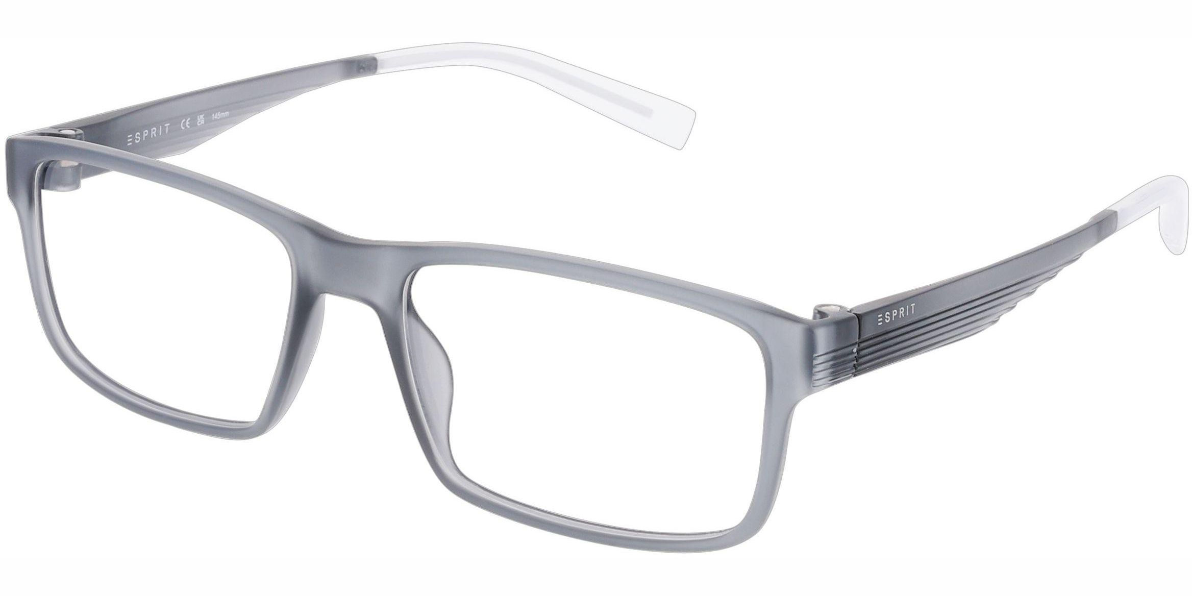 Dioptrické brýle Esprit model 33520, barva obruby šedá mat, stranice šedá mat, kód barevné varianty 505. 