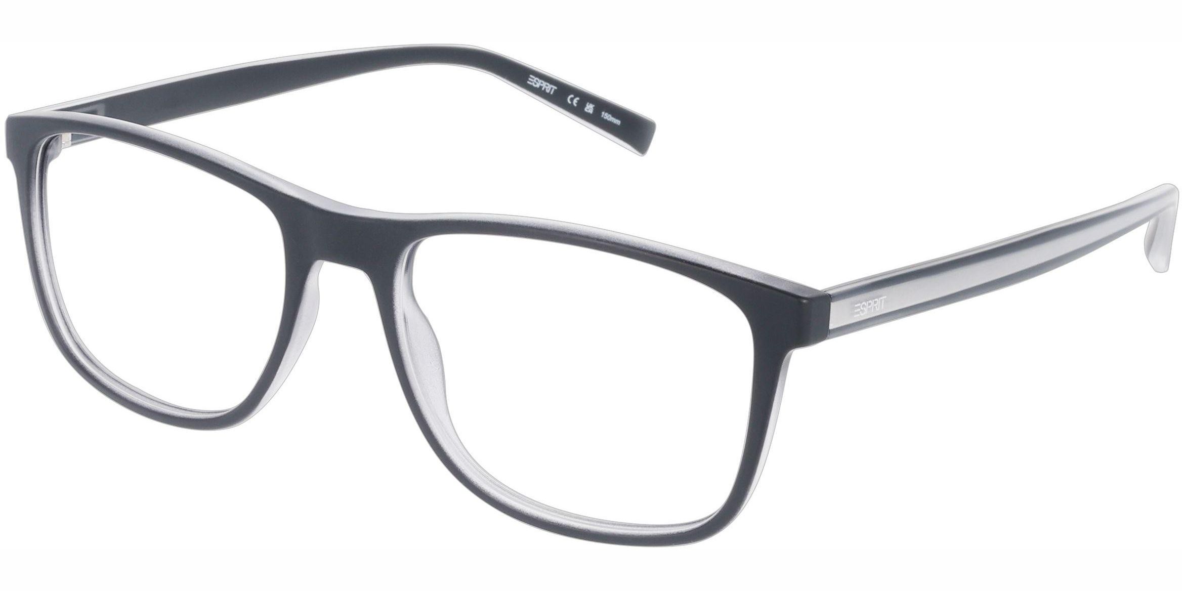 Dioptrické brýle Esprit model 33529, barva obruby černá mat, stranice černá mat, kód barevné varianty 538. 