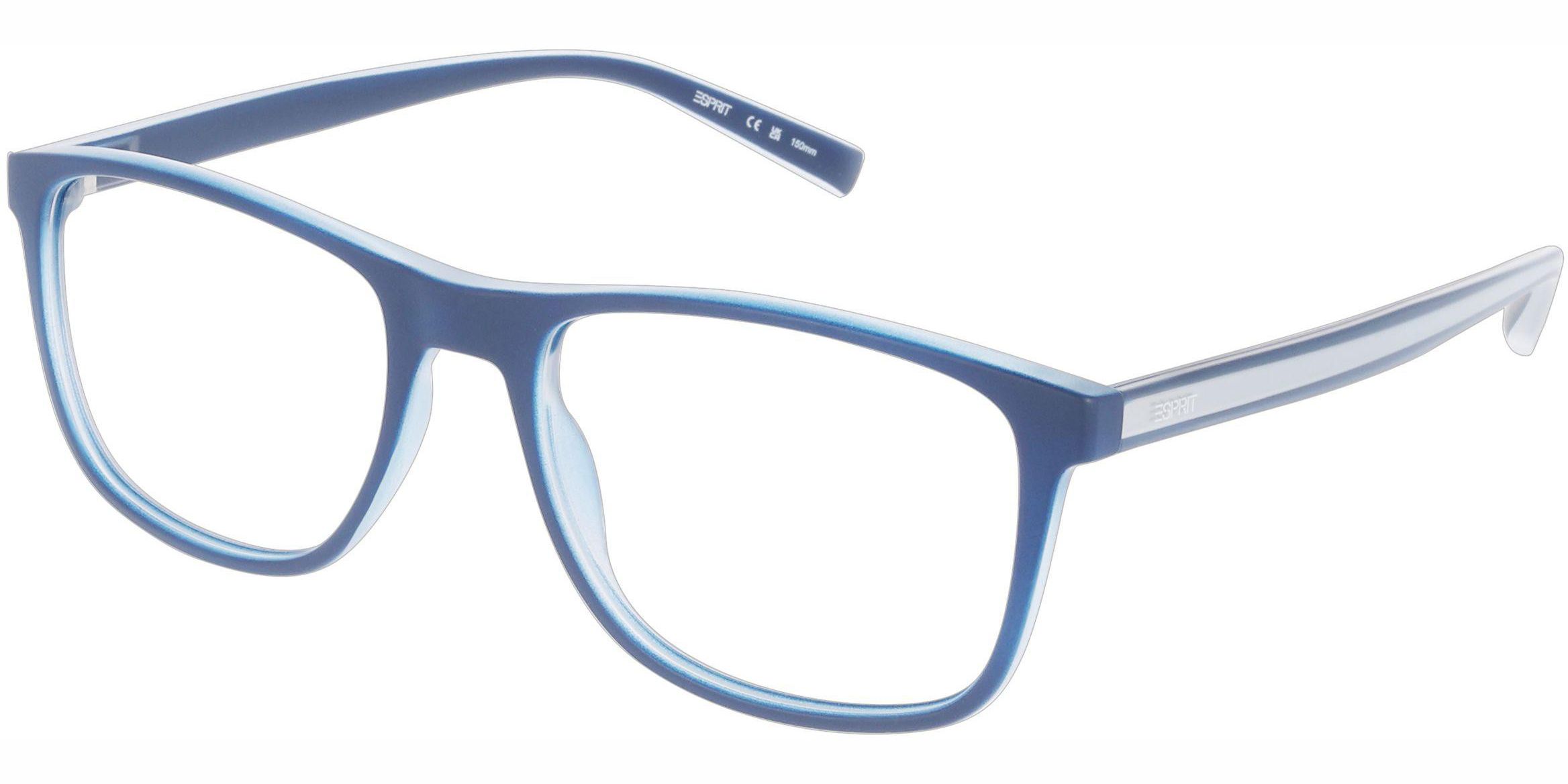 Dioptrické brýle Esprit model 33529, barva obruby modrá mat, stranice modrá mat, kód barevné varianty 543. 