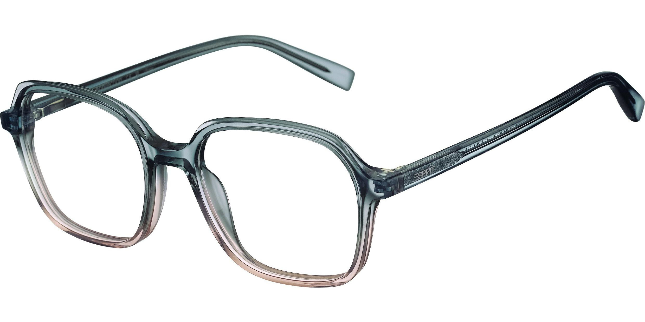 Dioptrické brýle Esprit model 33535, barva obruby modrá růžová lesk, stranice modrá lesk, kód barevné varianty 508. 