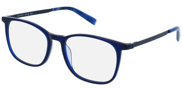Dioptrické brýle Esprit model 34003, barva obruby modrá lesk, stranice modrá lesk, kód barevné varianty 507. 
