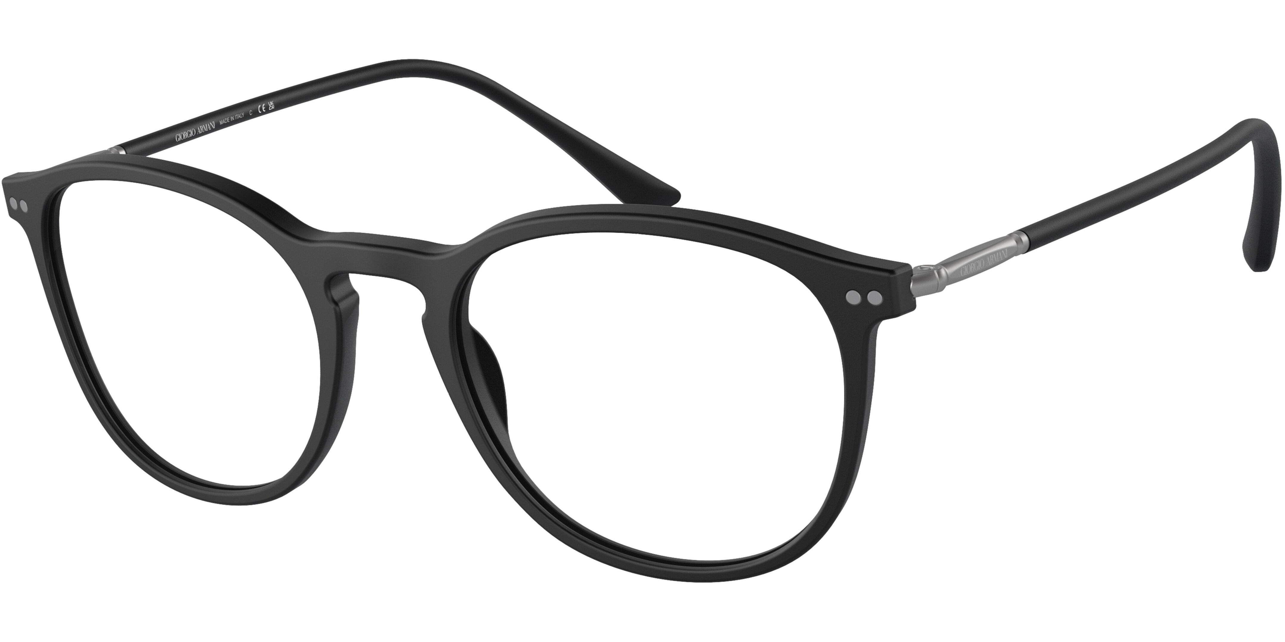 Dioptrické brýle Giorgio Armani model 7125, barva obruby černá lesk, stranice černá lesk, kód barevné varianty 5042. 