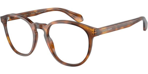 Dioptrické brýle Giorgio Armani model 7216, barva obruby hnědá lesk, stranice hnědá lesk, kód barevné varianty 5988. 
