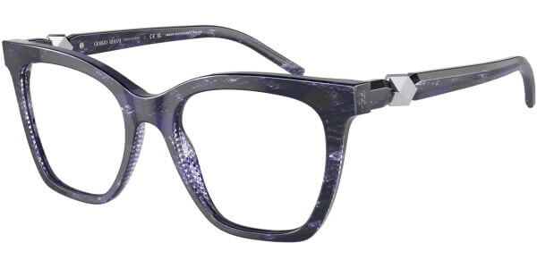 Dioptrické brýle Giorgio Armani model 7238, barva obruby modrá lesk, stranice modrá lesk, kód barevné varianty 6000. 