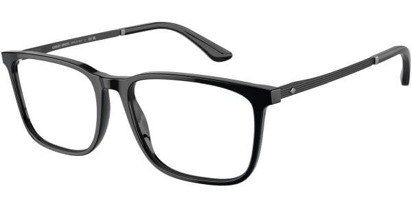 Dioptrické brýle Giorgio Armani model 7249, barva obruby černá lesk, stranice černá mat, kód barevné varianty 5001. 