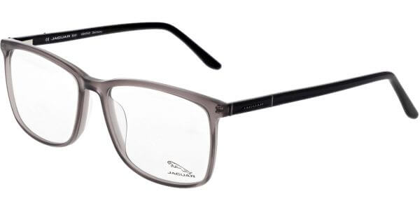 Dioptrické brýle Jaguar model 31028, barva obruby šedá čirá lesk, stranice černá lesk, kód barevné varianty 4788. 