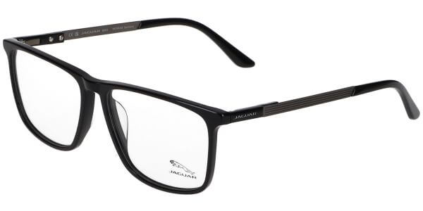 Dioptrické brýle Jaguar model 31030, barva obruby černá lesk, stranice černá šedá mat, kód barevné varianty 8840. 