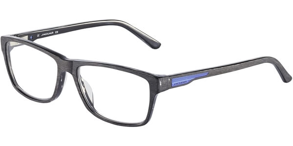 Dioptrické brýle Jaguar model 31504, barva obruby černá mat, stranice černá modrá mat, kód barevné varianty 6472. 