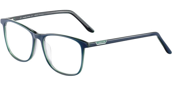 Dioptrické brýle Jaguar model 31516, barva obruby modrá zelená lesk, stranice modrá zelená lesk, kód barevné varianty 4706. 