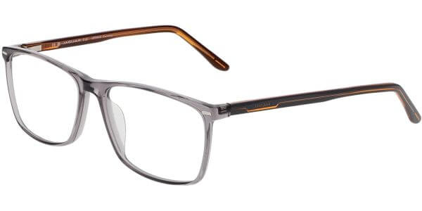 Dioptrické brýle Jaguar model 31520, barva obruby šedá čirá lesk, stranice šedá oranžová lesk, kód barevné varianty 4717. 