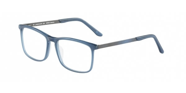 Dioptrické brýle Jaguar model 32500, barva obruby modrá mat, stranice modrá šedá mat, kód barevné varianty 4575. 