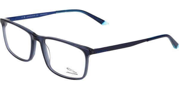 Dioptrické brýle Jaguar model 32501, barva obruby modrá lesk, stranice modrá mat, kód barevné varianty 3100. 