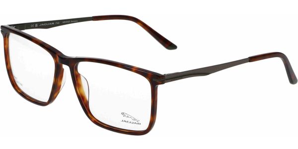 Dioptrické brýle Jaguar model 32503, barva obruby hnědá lesk, stranice šedá mat, kód barevné varianty 4838. 