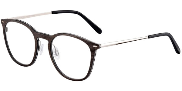 Dioptrické brýle Jaguar model 32702, barva obruby hnědá mat, stranice stříbrná lesk, kód barevné varianty 2100. 