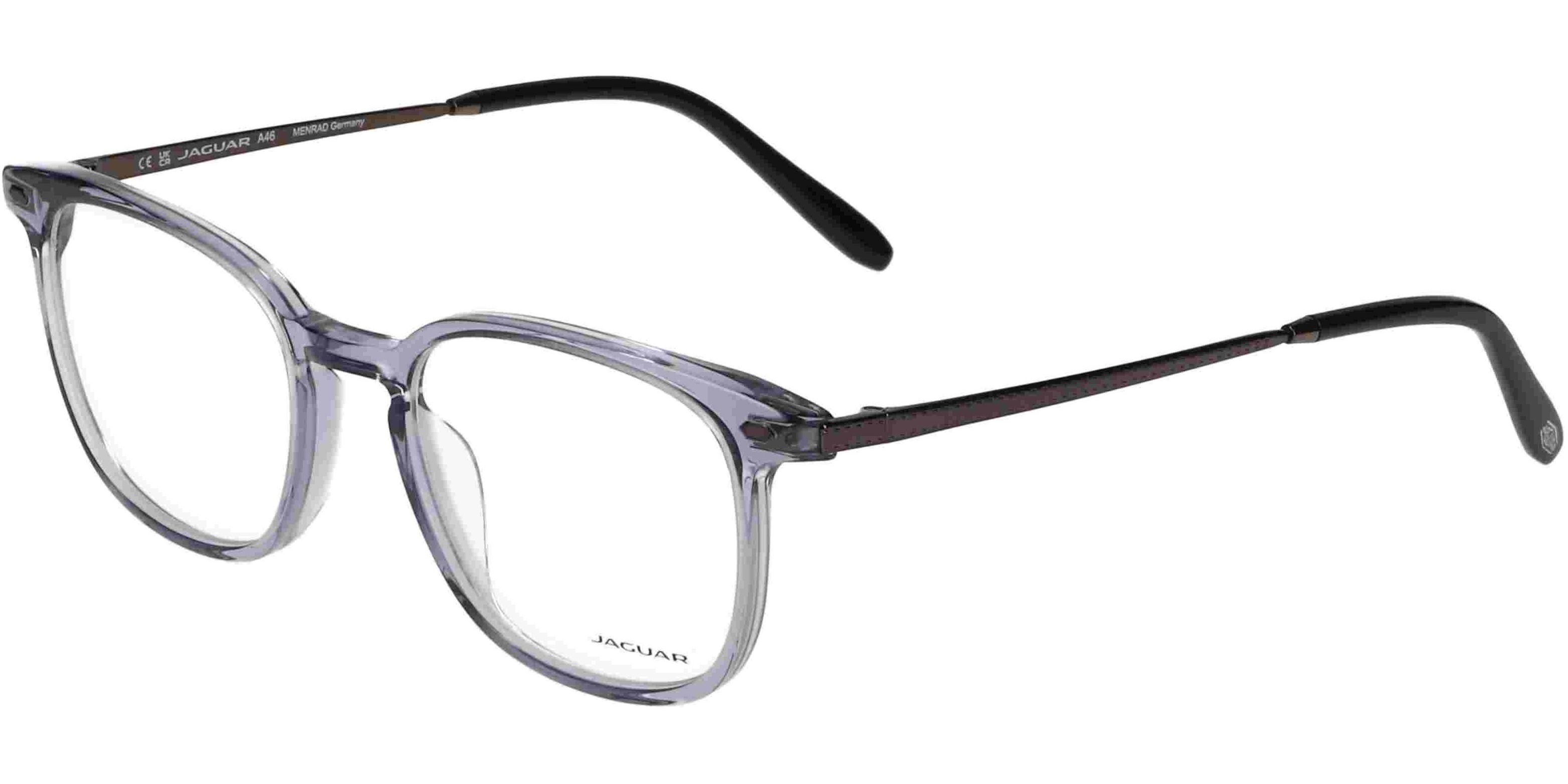 Dioptrické brýle Jaguar model 32709, barva obruby šedá lesk, stranice šedá mat, kód barevné varianty 5240. 