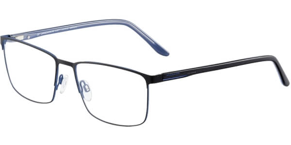 Dioptrické brýle Jaguar model 33603, barva obruby černá modrá lesk, stranice černá modrá lesk, kód barevné varianty 1170. 