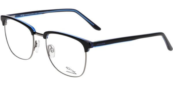 Dioptrické brýle Jaguar model 33618, barva obruby černá modrá lesk, stranice černá modrá lesk, kód barevné varianty 4928. 