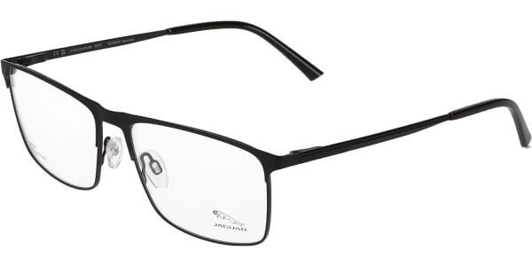 Dioptrické brýle Jaguar model 33620, barva obruby černá mat, stranice černá mat, kód barevné varianty 6100. 