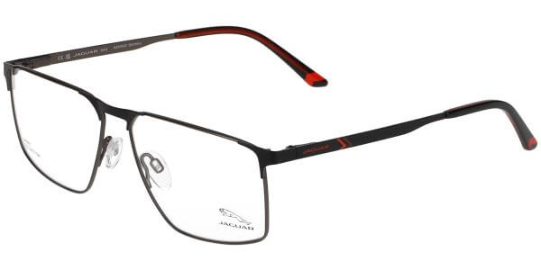 Dioptrické brýle Jaguar model 33626, barva obruby černá mat, stranice černá mat, kód barevné varianty 6100. 