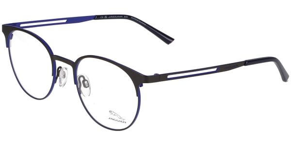 Dioptrické brýle Jaguar model 33628, barva obruby šedá modrá mat, stranice šedá modrá mat, kód barevné varianty 4200. 