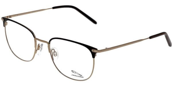 Dioptrické brýle Jaguar model 33718, barva obruby hnědá zlatá mat, stranice zlatá mat, kód barevné varianty 5100. 