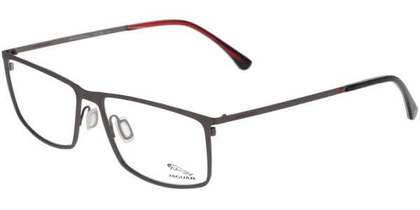 Dioptrické brýle Jaguar model 33841, barva obruby šedá mat, stranice šedá mat, kód barevné varianty 4200. 