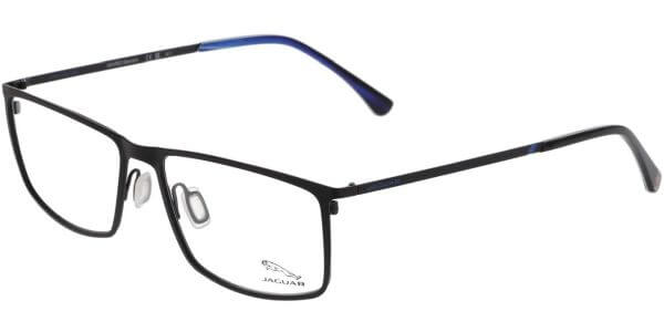 Dioptrické brýle Jaguar model 33841, barva obruby černá mat, stranice černá mat, kód barevné varianty 6100. 