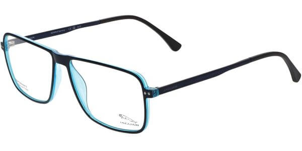 Dioptrické brýle Jaguar model 36821, barva obruby modrá tyrkysová mat, stranice modrá mat, kód barevné varianty 3100. 