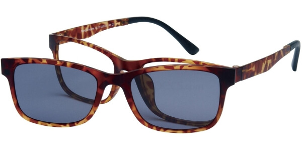 Dioptrické brýle London Club model 12, barva obruby hnědá mat, stranice hnědá mat, kód barevné varianty C3. 
