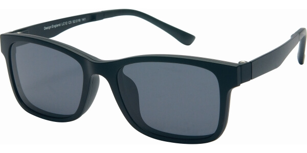 Dioptrické brýle London Club model 12, barva obruby černá mat, stranice černá mat, kód barevné varianty C5. 