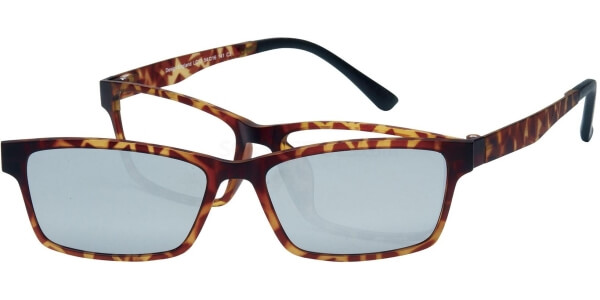 Dioptrické brýle London Club model 13, barva obruby hnědá mat, stranice hnědá mat, kód barevné varianty C3. 