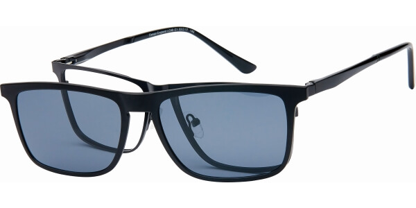 Dioptrické brýle London Club model 40, barva obruby černá mat, stranice černá mat, kód barevné varianty C1. 