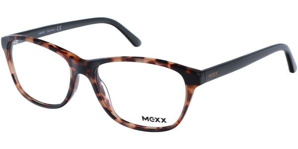 Dioptrické brýle MEXX model 2502, barva obruby hnědá lesk, stranice hnědá lesk, kód barevné varianty 300. 