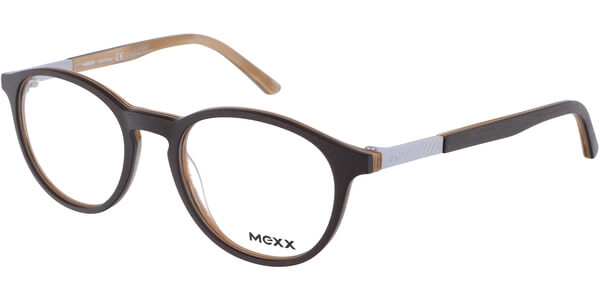 Dioptrické brýle MEXX model 2507, barva obruby hnědá mat, stranice hnědá mat, kód barevné varianty 400. 
