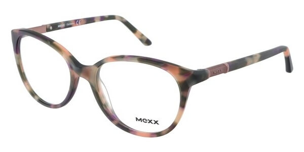 Dioptrické brýle MEXX model 2510, barva obruby hnědá lesk, stranice hnědá lesk, kód barevné varianty 300. 