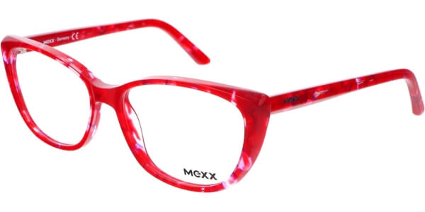 Dioptrické brýle MEXX model 2514, barva obruby červená lesk, stranice červená lesk, kód barevné varianty 200. 