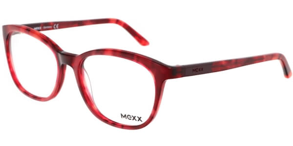 Dioptrické brýle MEXX model 2517, barva obruby červená vínová lesk, stranice červená vínová lesk, kód barevné varianty 300. 