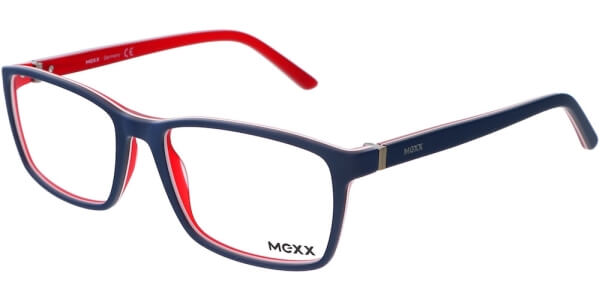 Dioptrické brýle MEXX model 2518, barva obruby modrá červená mat, stranice modrá červená mat, kód barevné varianty 100. 