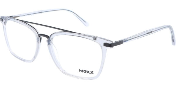 Dioptrické brýle MEXX model 2521, barva obruby čirá lesk, stranice čirá lesk, kód barevné varianty 300. 