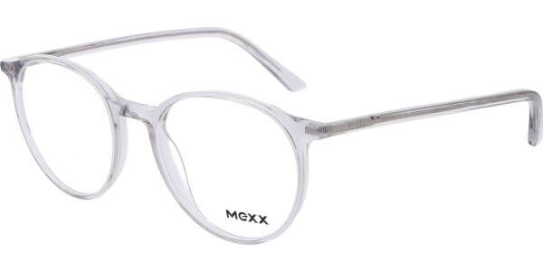 Dioptrické brýle MEXX model 2543, barva obruby čirá lesk, stranice čirá lesk, kód barevné varianty 300. 